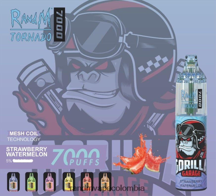 RandM Tornado Sale - RandM Tornado Dispositivo vapeador con control de flujo de aire 7000 1 ud. menta fresca PRN4D4164