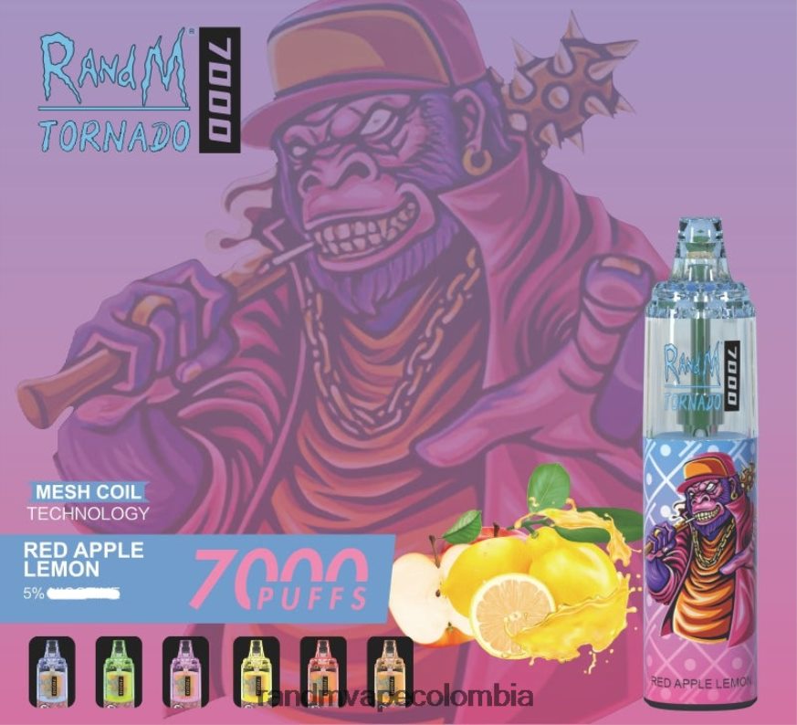 RandM Tornado Sale - RandM Tornado Dispositivo vapeador con control de flujo de aire 7000 1 ud. menta fresca PRN4D4164