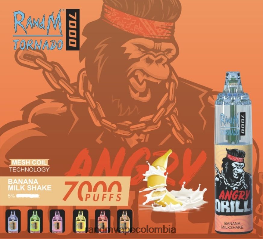 RandM Vape Sale - RandM Tornado Dispositivo vapeador con control de flujo de aire 7000 1 ud. hielo exuberante PRN4D4165