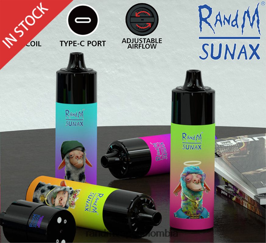 RandM Tornado Precio - RandM Sunax Dispositivo de vapeo reemplazable con cápsula de control de flujo de aire 21000 1 ud. bayas mixtas PRN4D4270