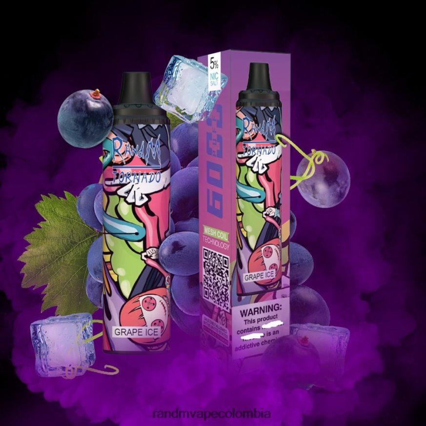 RandM Disposable Vape Puffs - RandM Tornado Dispositivo vape pod con control de flujo de aire 6000 1 pieza algodón de azúcar PRN4D4296