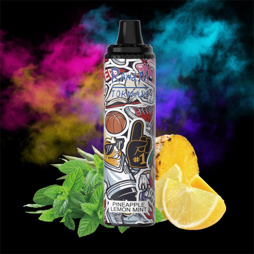 RandM Disposable Vape Puffs - RandM Tornado Dispositivo vape pod con control de flujo de aire 6000 1 pieza algodón de azúcar PRN4D4296