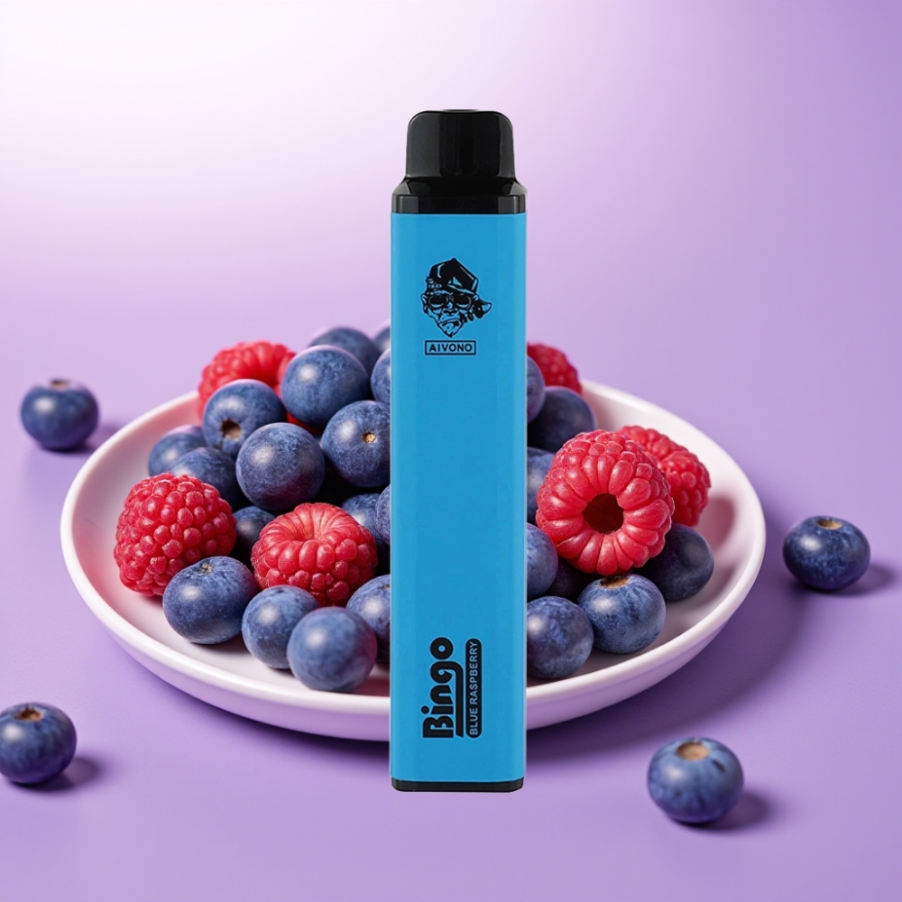 Aivono AIM BINGO 4000 Puffs Vape Desechable Frambuesa Azul 10mL 1000mAh