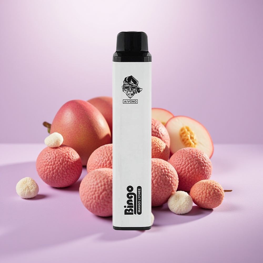 Aivono AIM BINGO 4000 Puffs Vape Desechable Mango Lichi 10mL 1000mAh Recargable