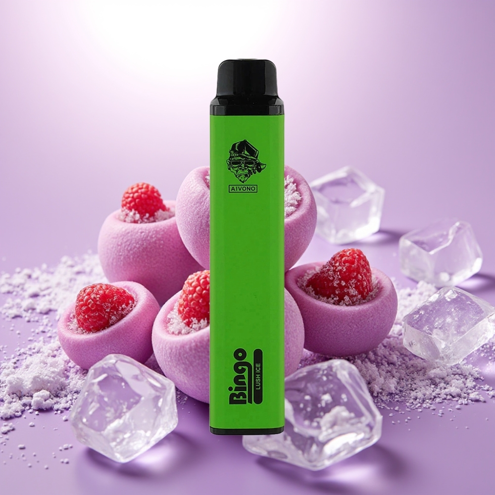 Aivono Aim Bingo 4000 Puffs Vape Desechable Hielo Fresco con Batería Recargable de 1000mAh y 10mL