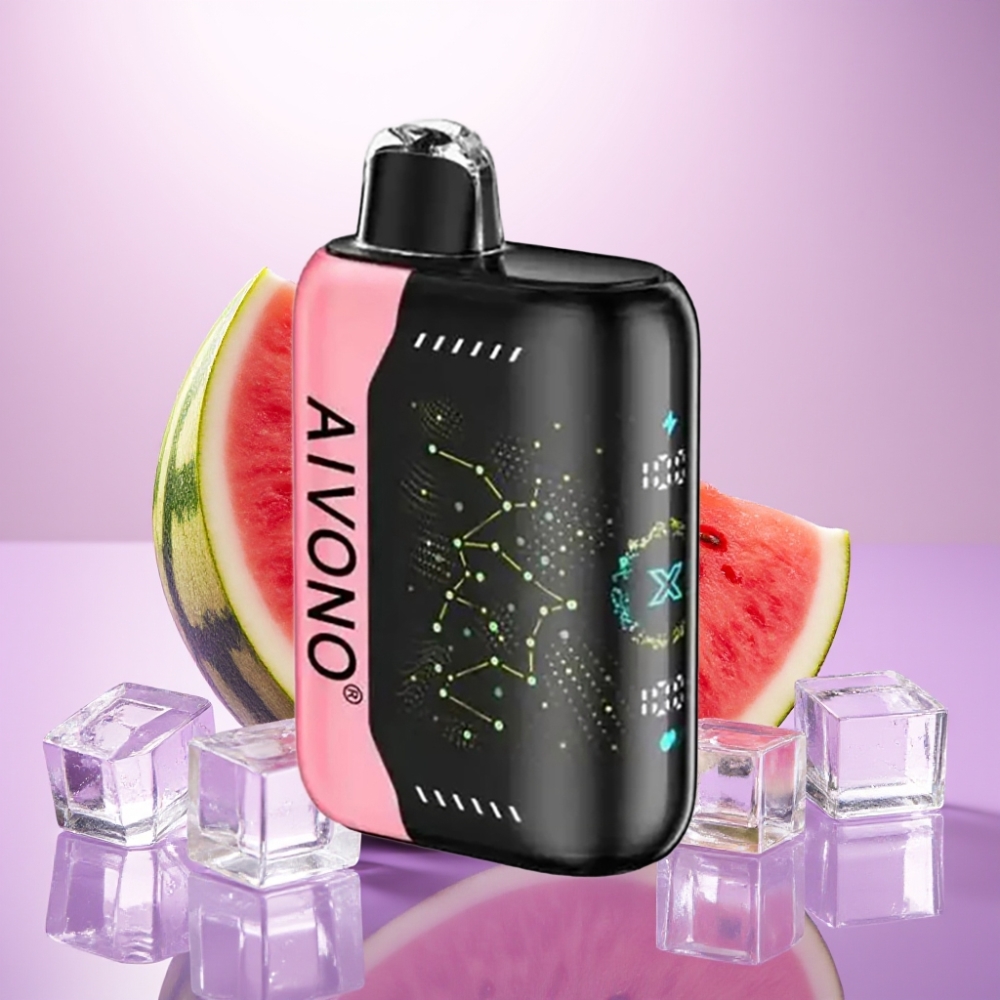Aivono AIM BOOM 25000 Puffs Sabor Sandía Helada – 28ml, 650mAh, Tipo-C, 0-5% Nicotina