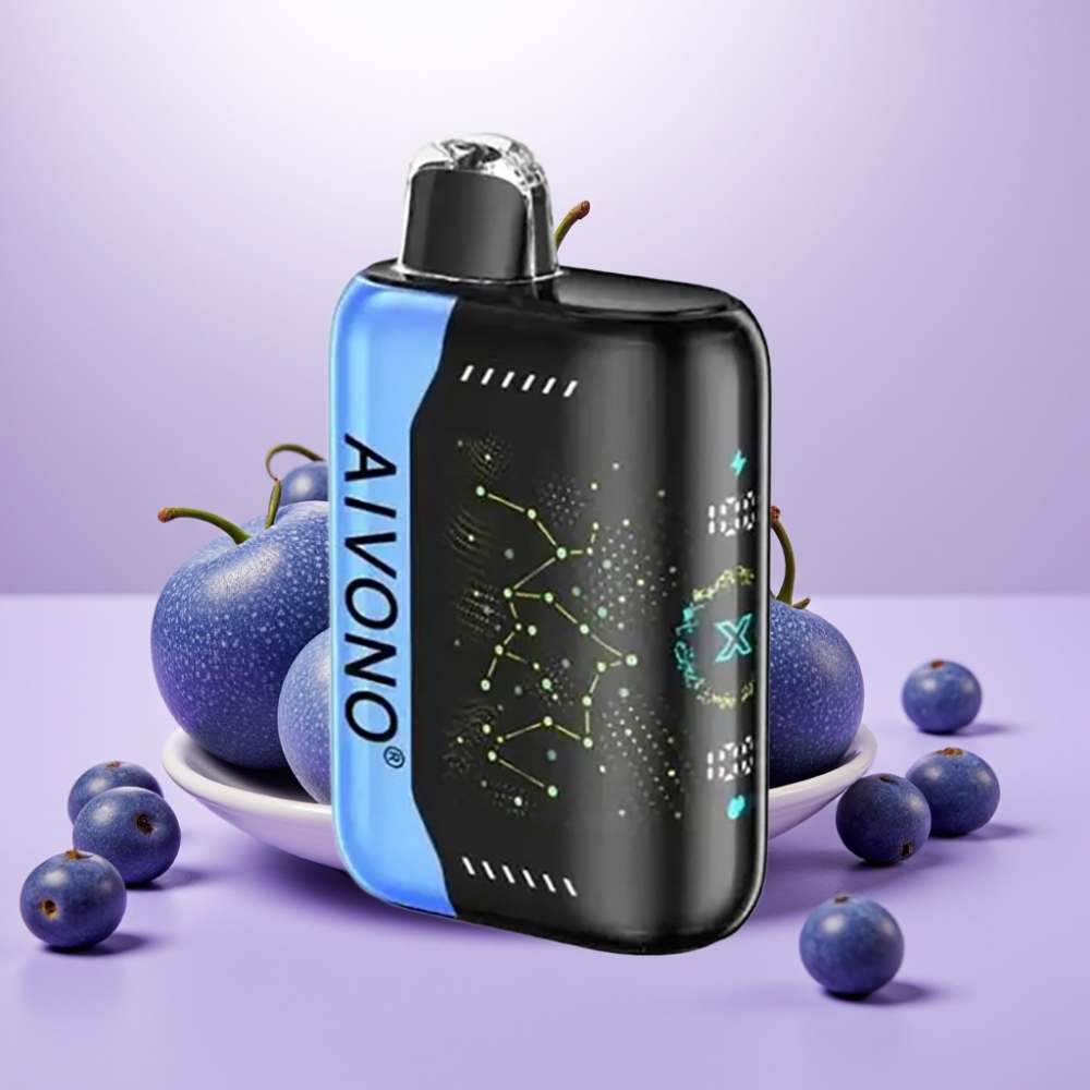 Aivono AIM BOOM 25000 Puffs Vape Desechable Caramelo Azul 28ml 650mAh Tipo-C