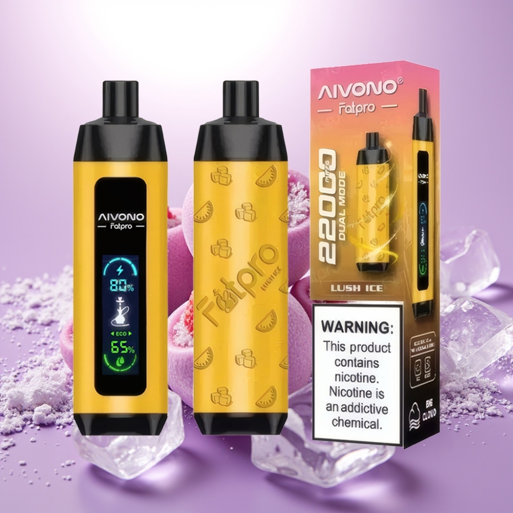 Aivono AIM FATPRO 22000 Puffs Vape Desechable Hielo Fresco 28ml 5% Nicotina 600mAh