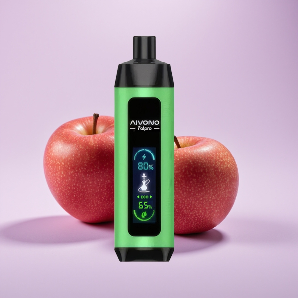 Aivono Aim Fatpro 22000 Puffs Dos Manzanas Vape Desechable Recargable 28ml Eco/Boost