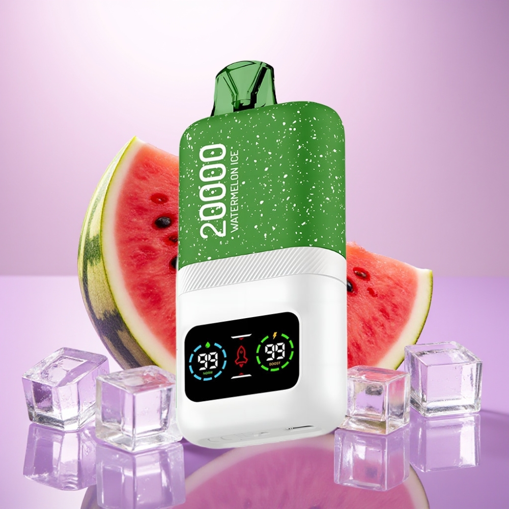 Aivono AIM MAGIC 20000 Puffs Vape Desechable Sandía Helada con Pantalla LCD y Recargable Tipo-C