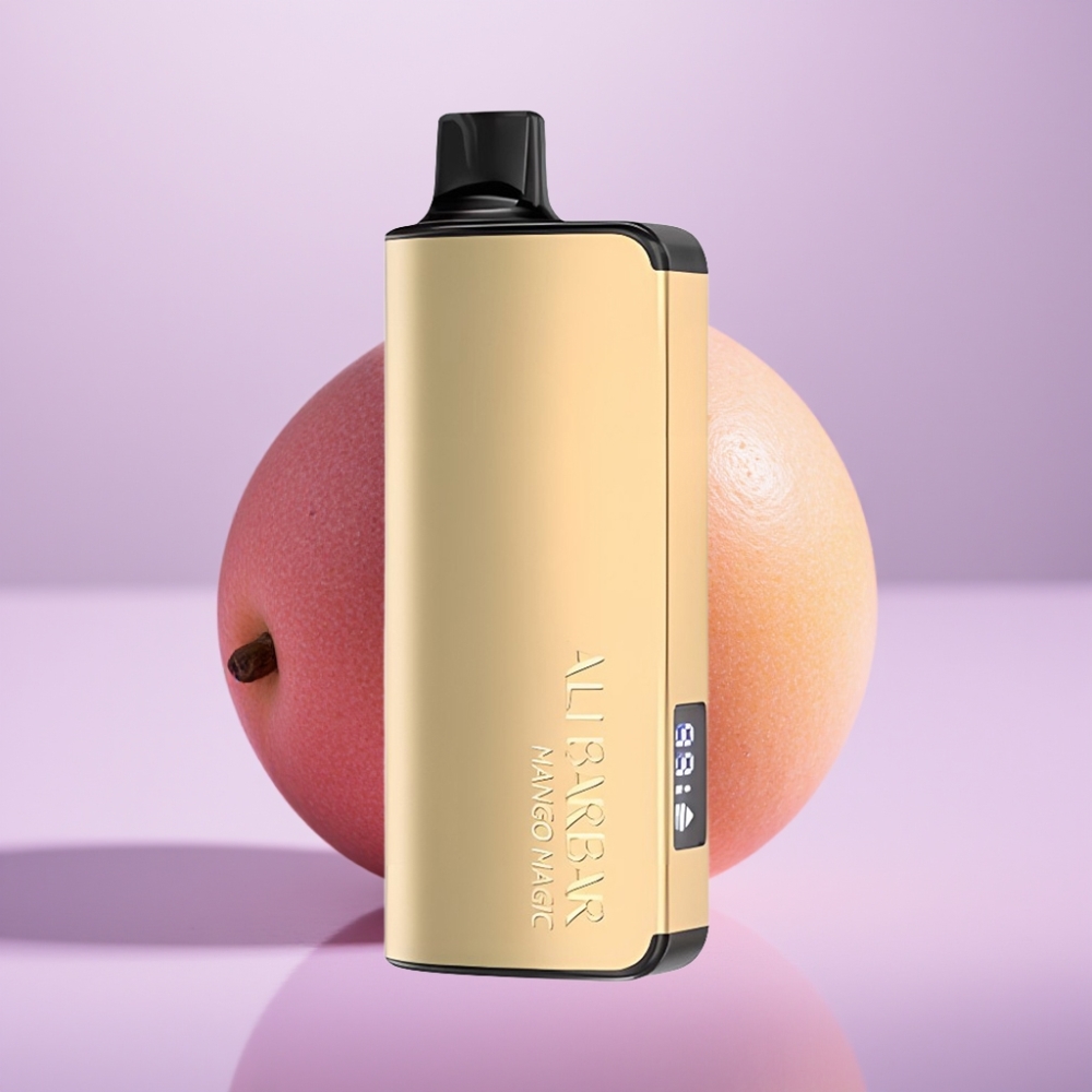 Alibarbar Ingot 9000 Puffs Vape Desechable Magia de Mango - 22ml, 2350mAh, LED