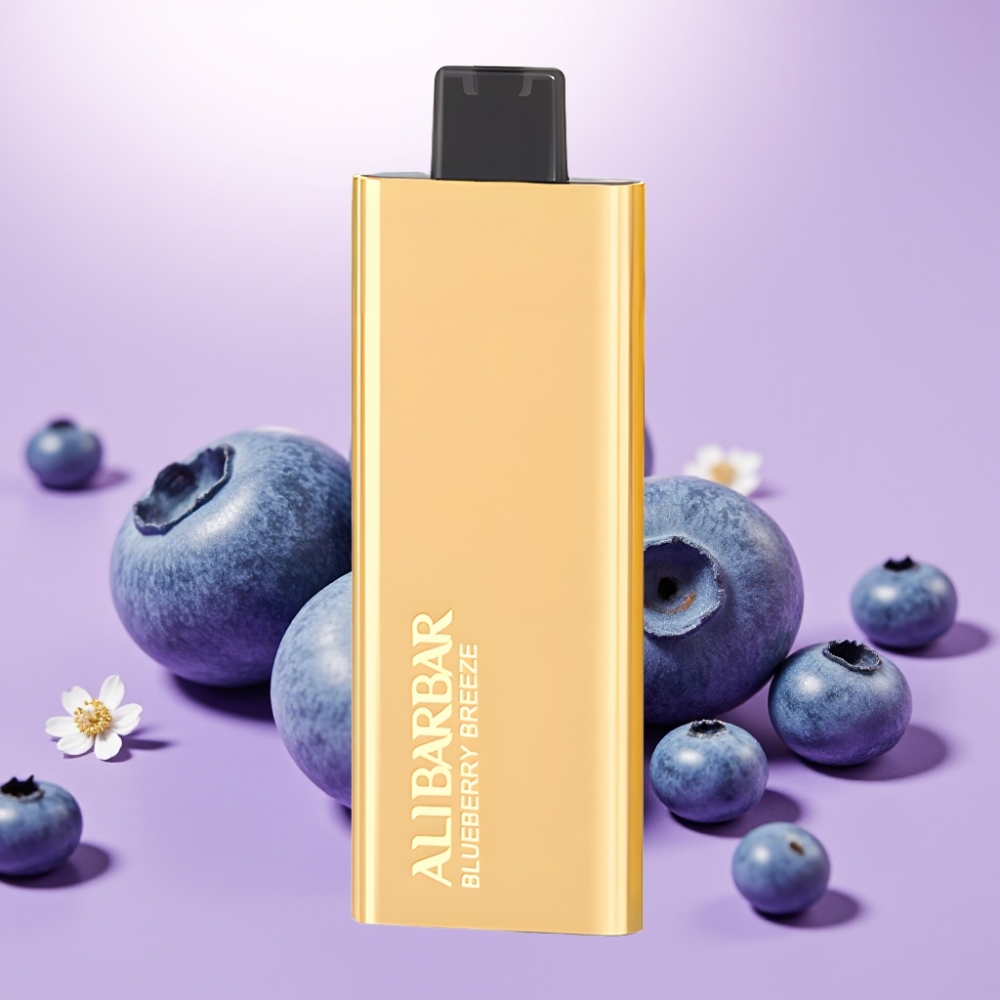 Alibarbar Pandora 7000 Puffs Desechable Vape Brisa de Arándano – 17 ml, 1.0 Ω, 70 g