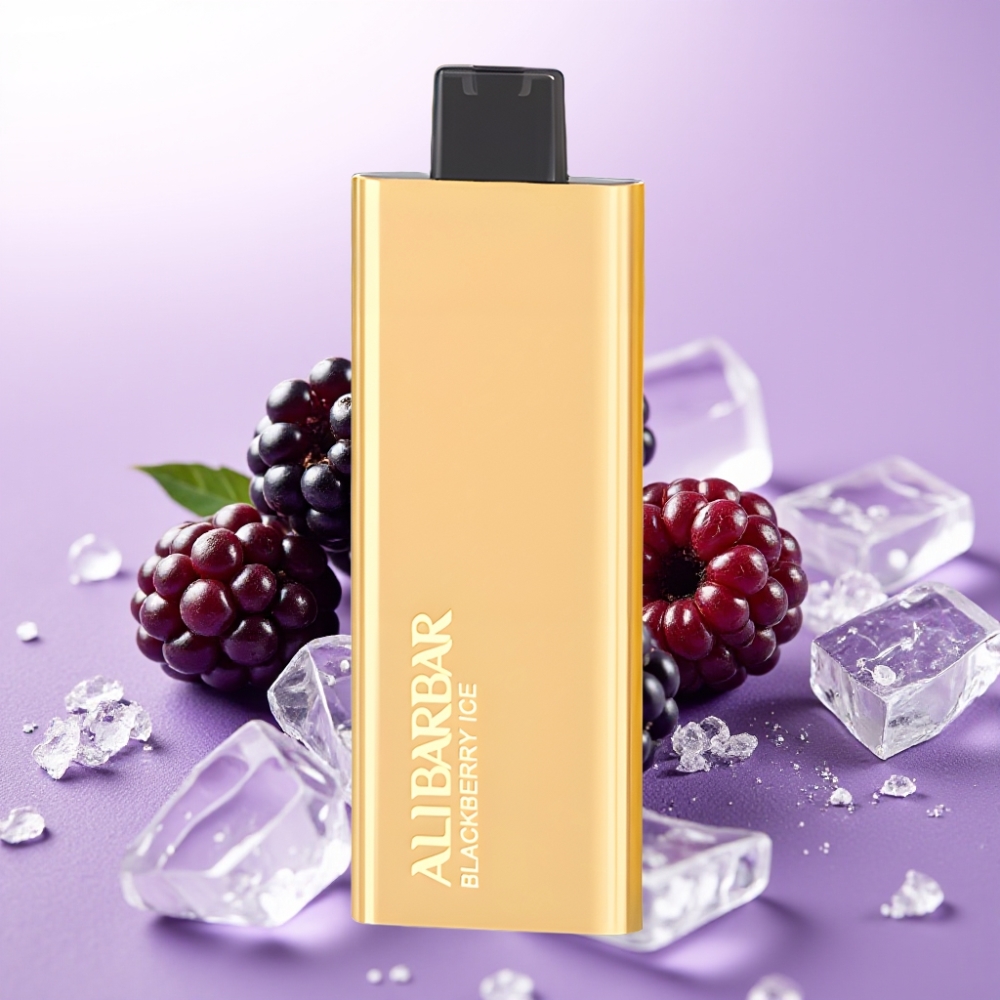 Alibarbar Pandora 7000 Puffs Desechable Vape Moras Heladas – 17 ml, 1.0 Ω, 70 g