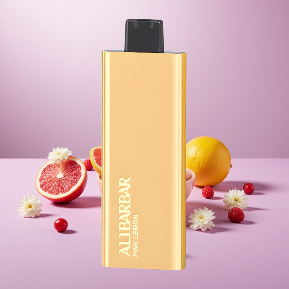 Alibarbar Pandora 7000 Puffs Limón Rosa Vape Desechable 17ml 1.0Ω
