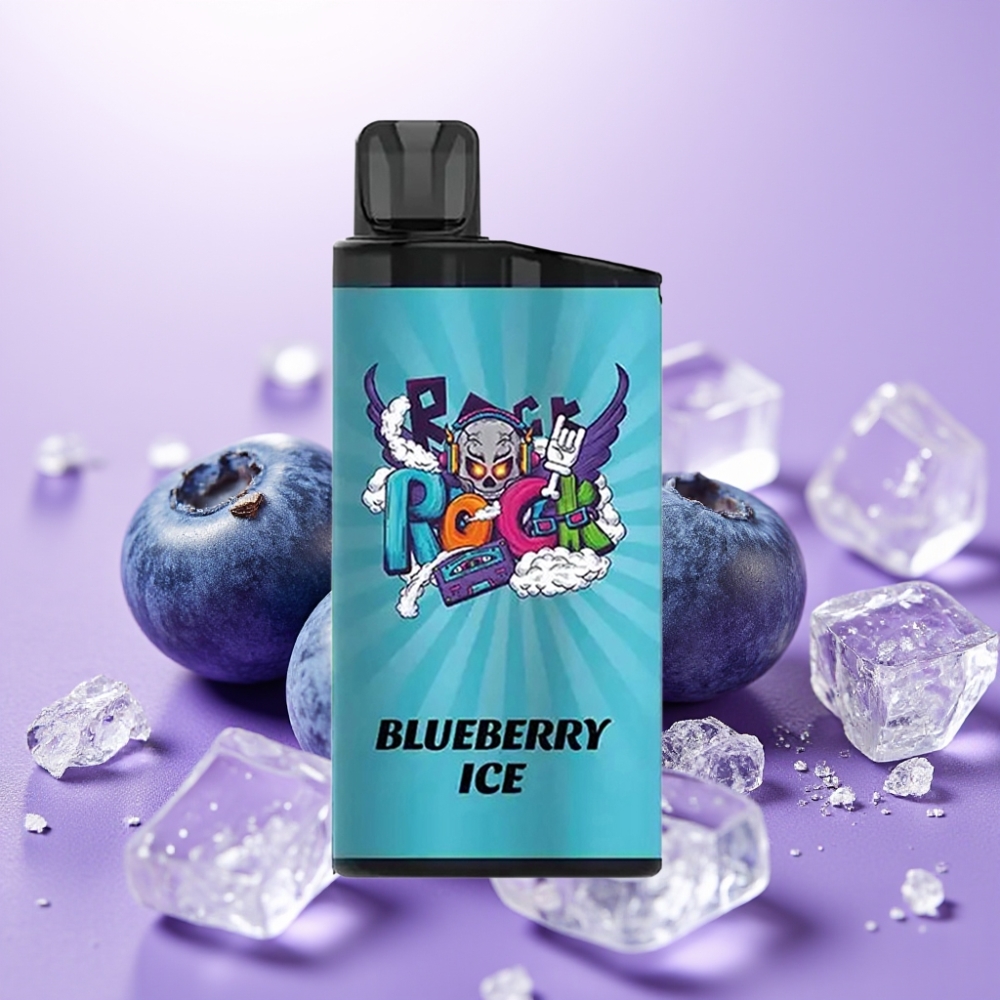 IGET Bar 3500 Puffs Vape Desechable Arándano Azul Hielo - 1400 mAh, Malla 1.2 Ohm