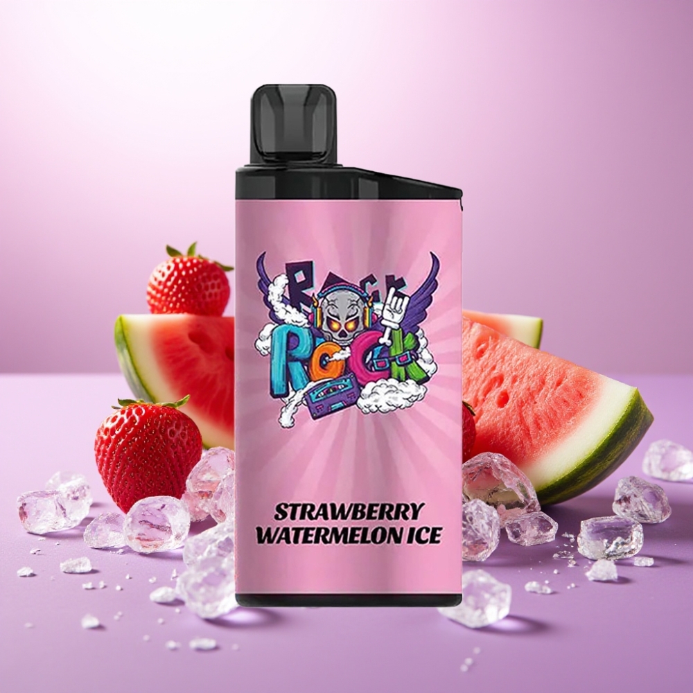 IGET Bar 3500 Puffs Vape Desechable Fresa Sandía Hielo – 1400 mAh, 1.2 Ohm Mesh, 78g
