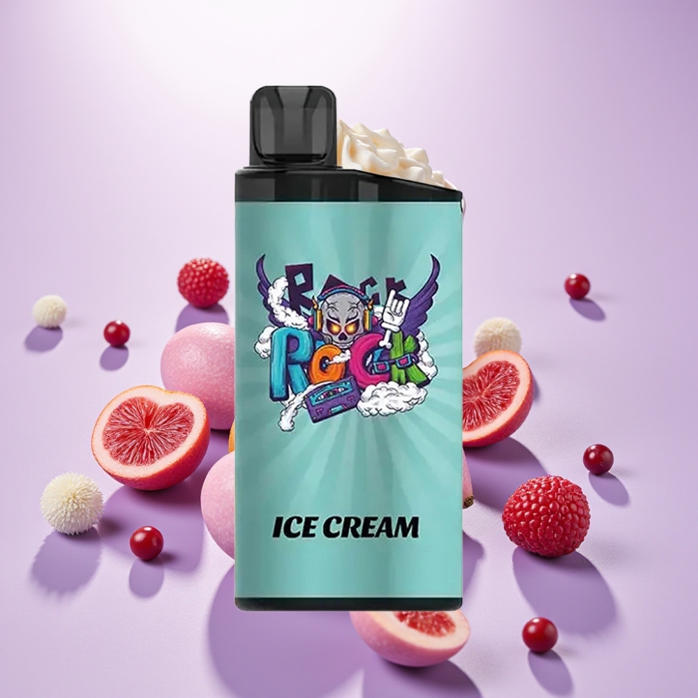 IGET Bar 3500 Puffs Vape Desechable Helado con Batería 1400 mAh y Bobina Mesh 1.2 Ohm