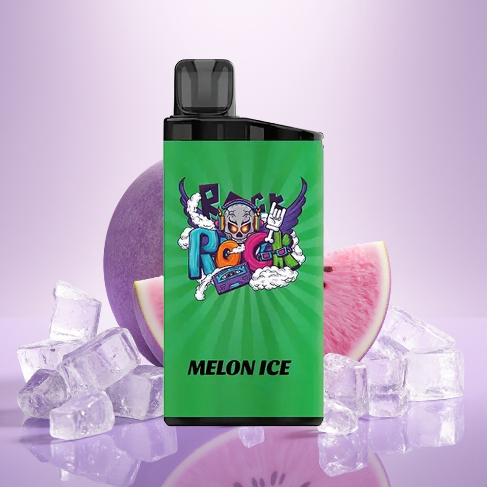 IGET Bar 3500 Puffs Vape Desechable Sabor Melón Helado - 1400 mAh, Bobina Mesh 1.2 Ohm