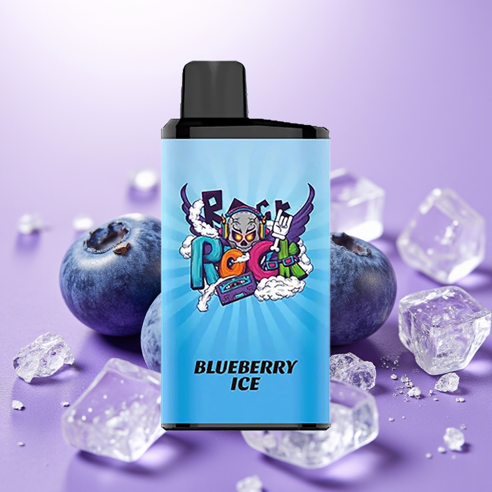 IGET Bar Pro 10000 Puffs Vape Desechable Arándano Helado con Batería 2000 mAh y Bobina Mesh 1.2 Ohm