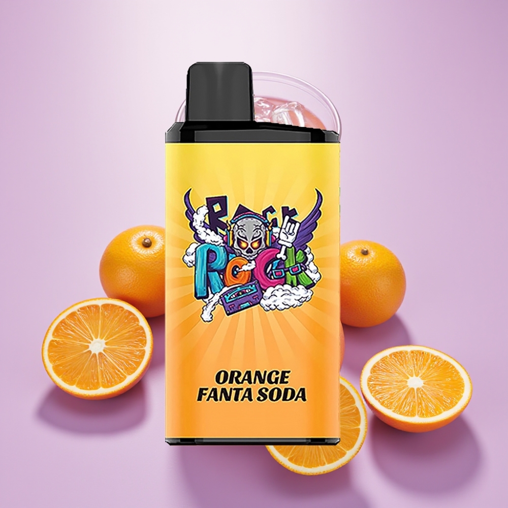 IGET Bar Pro 10000 Puffs Vape Desechable Naranja Fanta Soda 2000mAh 1.2 Ohm Mesh