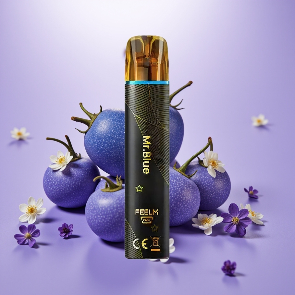 JNR Black&Golden 800 Puffs Desechable Vape Azul Señor