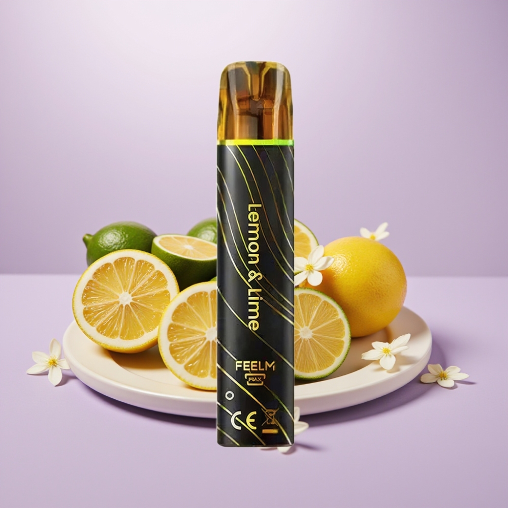 JNR Black&Golden 800 Puffs Desechable Vape Limón & Lima 2ml 2% Nicotina TPD