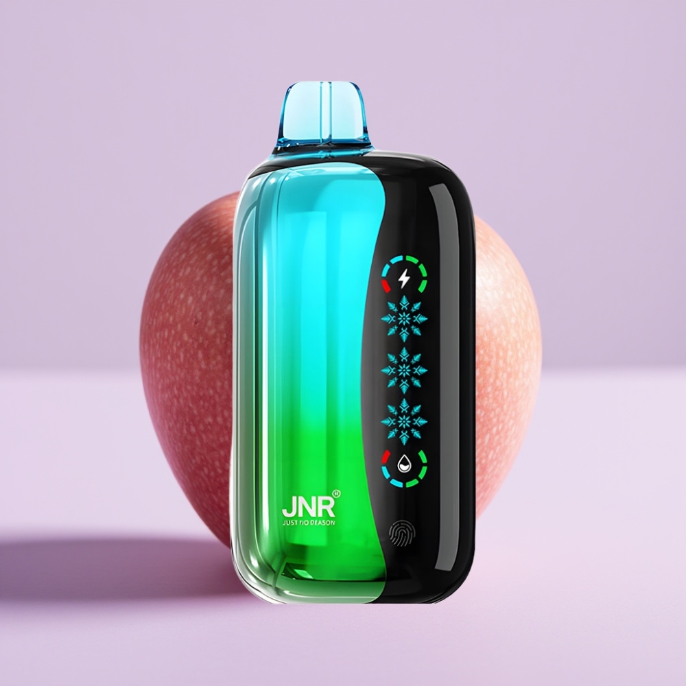 JNR Flex Ice 21000 Puffs Doble Manzana Vape Desechable con Aire Ajustable y Pantalla Táctil