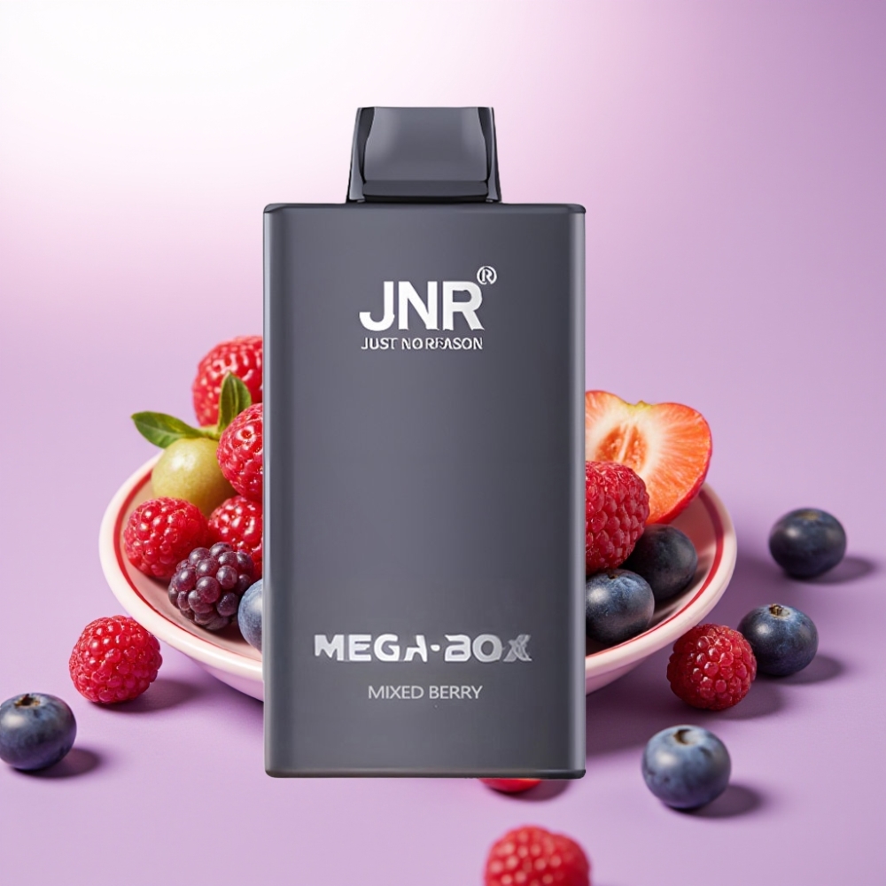JNR Mega Box 25000 Puffs Vape Desechable Baya Mixta - 30ml, 850mAh, Dual Mesh