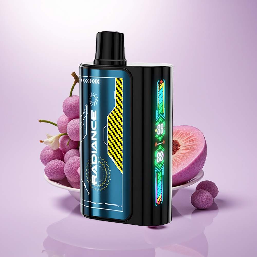 JNR Radiance 31000 Caladas Vape Desechable HAWÁI – Pantalla Animada, Doble Malla, Tipo-C, 28ml