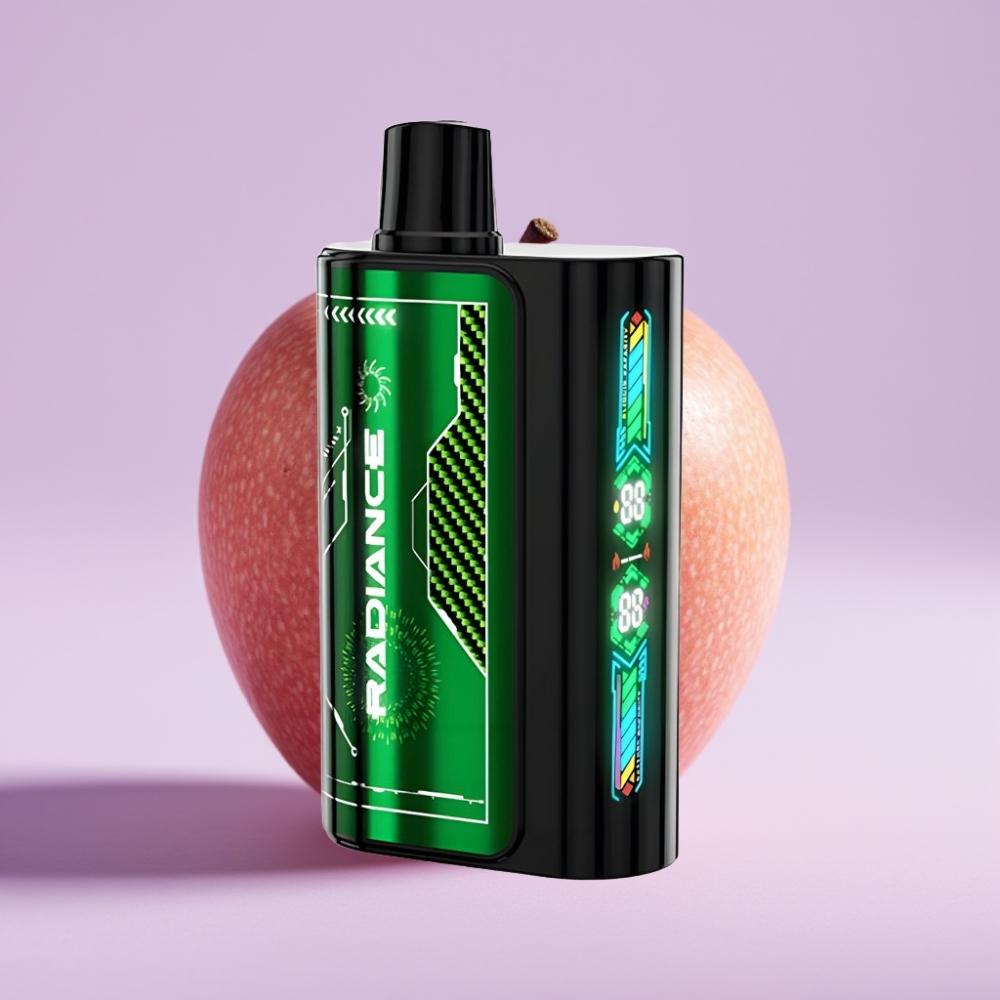 JNR Radiance 31000 Puffs Doble Manzana Pantalla Inteligente y Batería Recargable