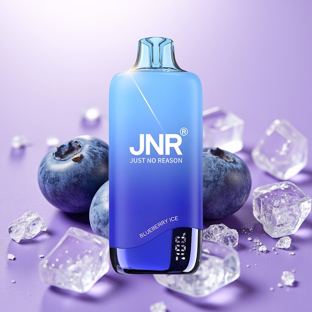 JNR Rainbow 10500 Puffs Vape Desechable Arándano Helado con Batería 600mAh y 18ml de Líquido