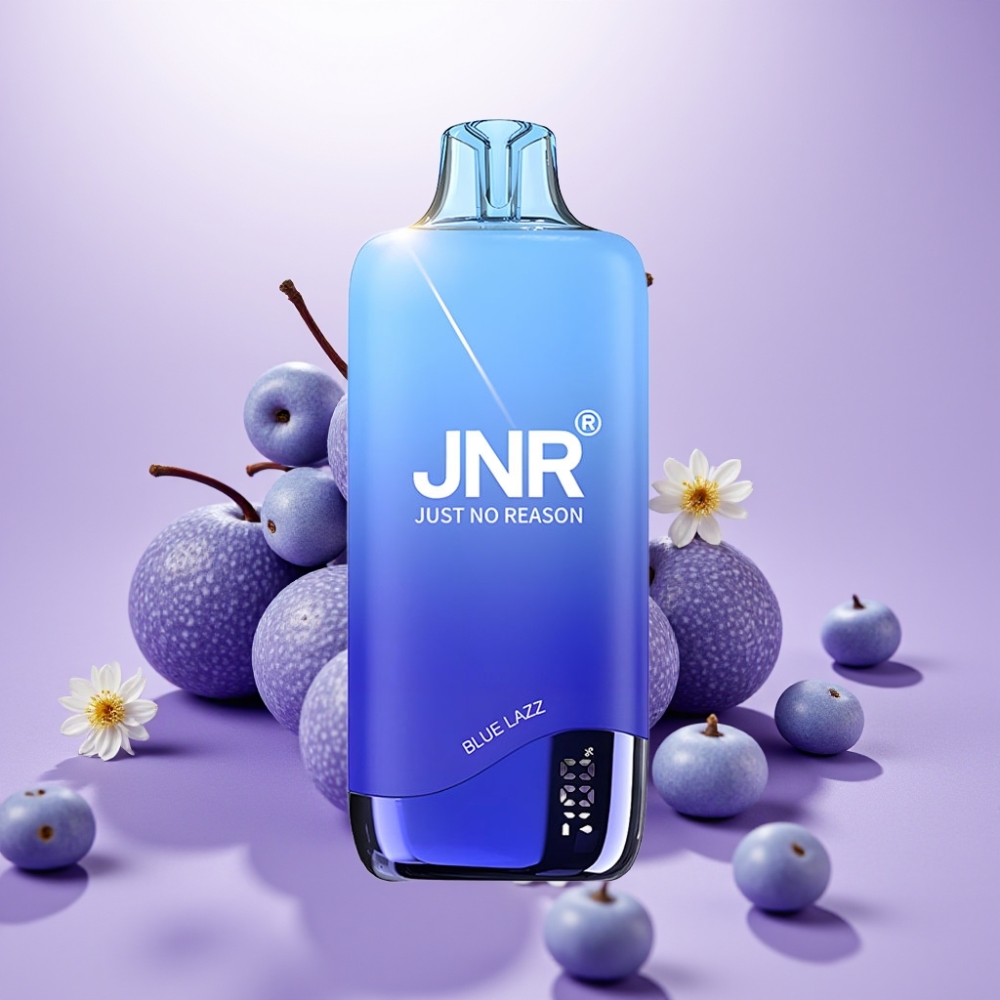 JNR Rainbow 10500 Puffs Vape Desechable Azul Lazz con Batería 600mAh y 18ml de Líquido