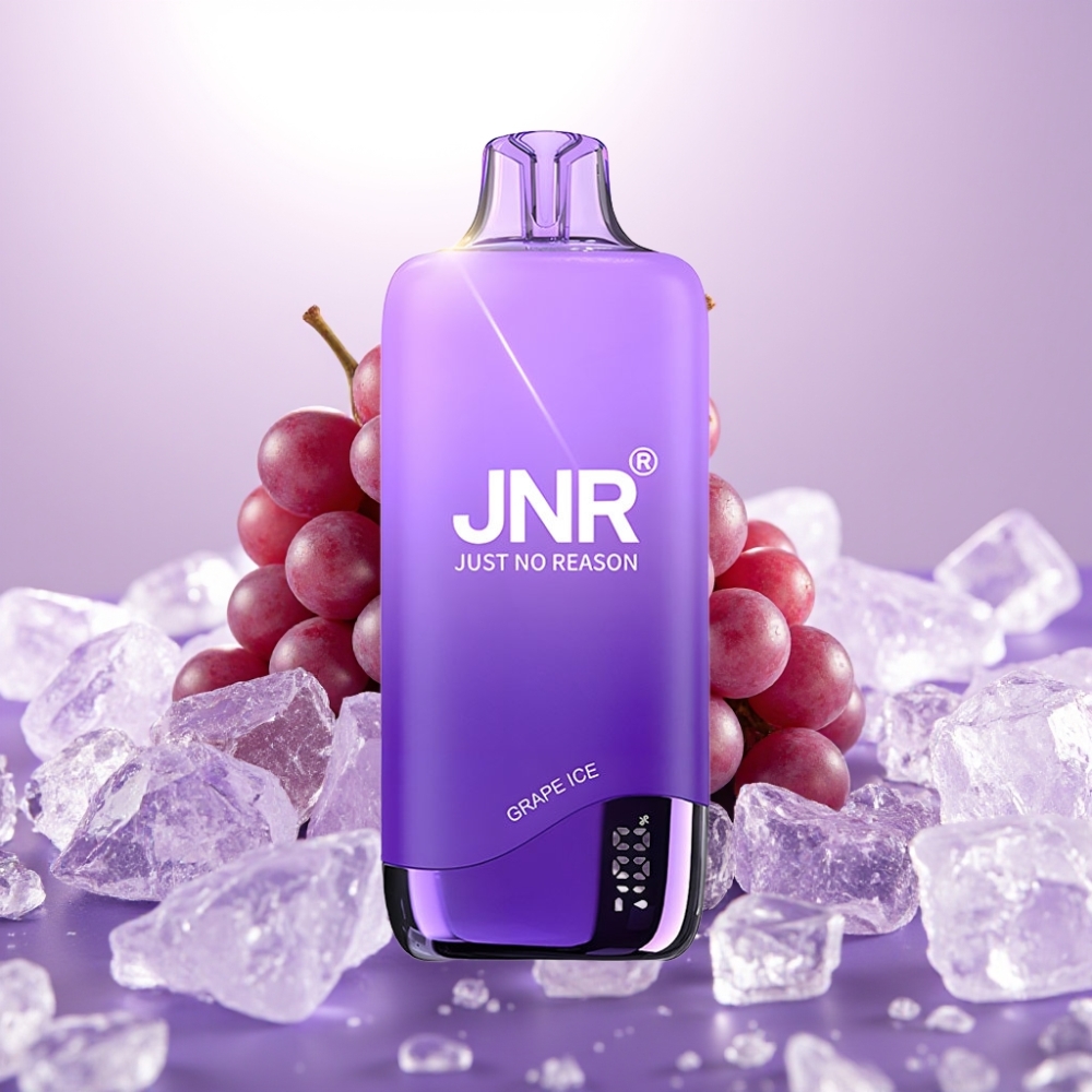 JNR Rainbow 10500 Puffs Vape Desechable Uva Helada – 18ml Tanque, 600mAh Batería, USB-C