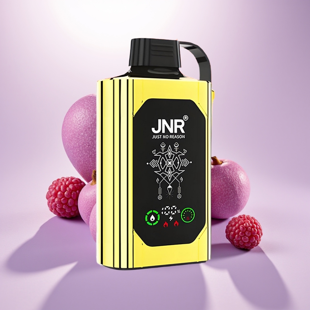 JNR Shisha Hookah Box 20500 Puffs Disposable Vape Amor 66 - Pantalla HD, 25ml, Doble Malla, Tipo-C