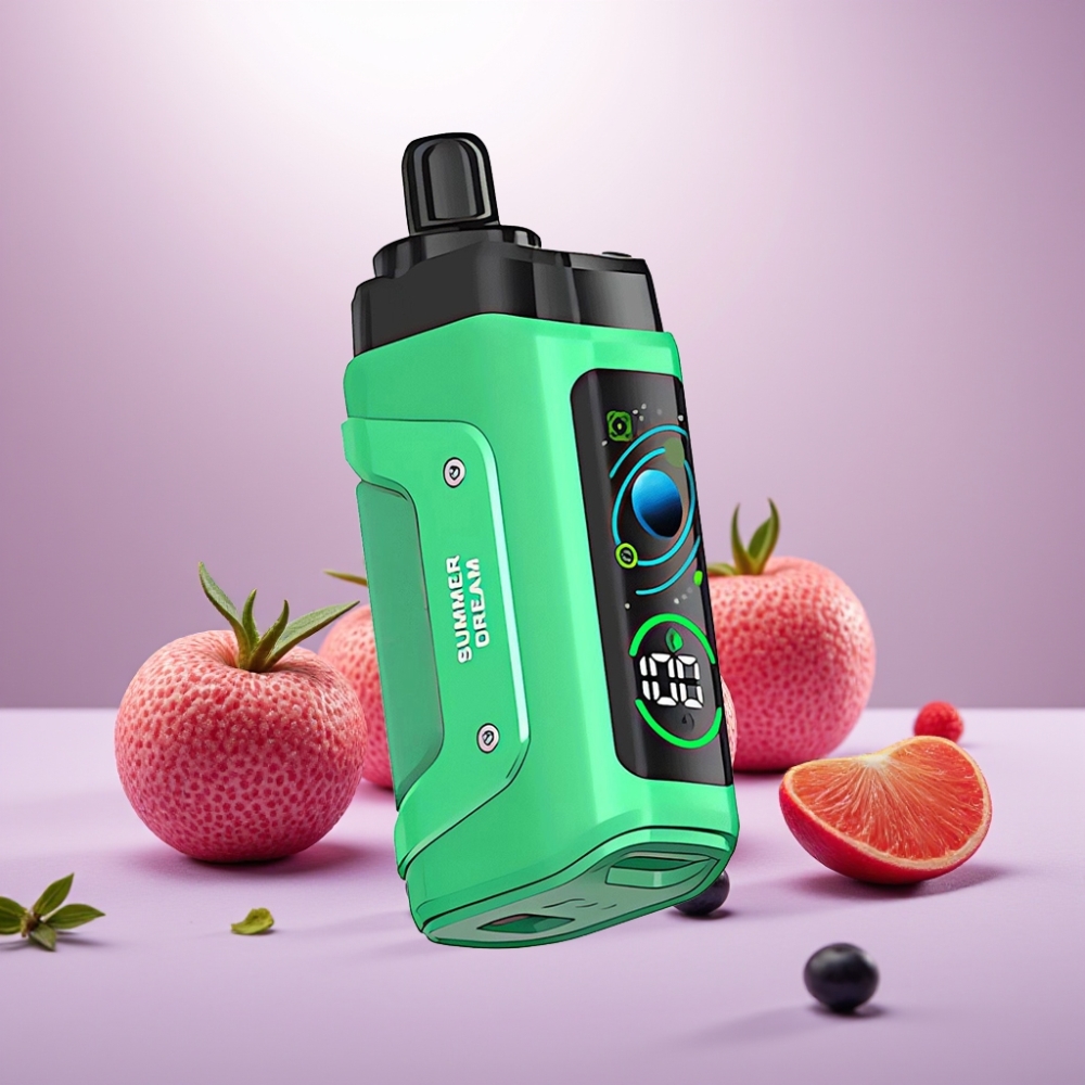 Razz Bar 45000 Puffs Vape Desechable Sueño de Verano con Batería 650 mAh y Resistencia Mesh 1.0 Ohm